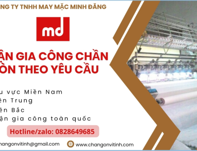 Nhận Gia Công Chần Gòn Theo Yêu Cầu