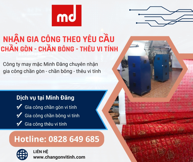 chần bông vi tính