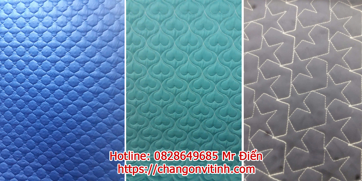 mẫu gia công chần gòn